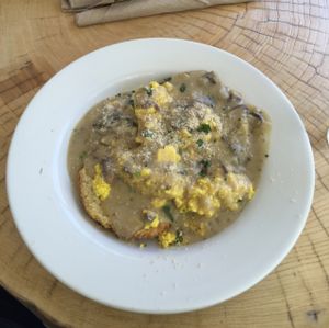 biscuits and gravy were amazing! at Seedz Cafe in St Louis