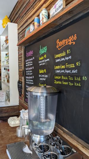 Drinks at Seedz Cafe in St Louis