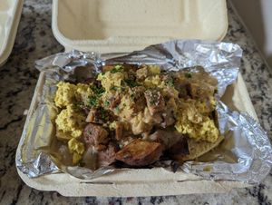 Homestyle Breakfast Bowl at Seedz Cafe in St Louis