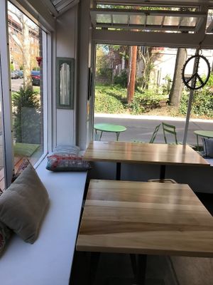 inside at Seedz Cafe in St Louis