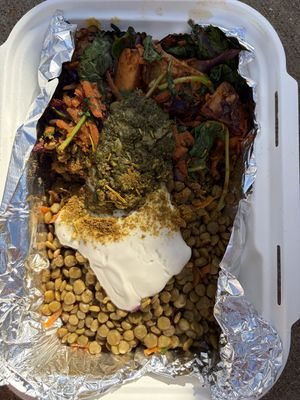 vadouvan bowl  at Seedz Cafe in St Louis