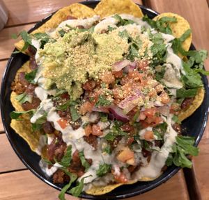 party time nachos!  at Seedz Cafe in St Louis