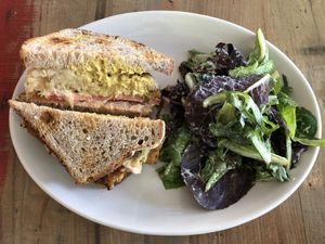 Rueben of deliciousness! at Seedz Cafe in St Louis