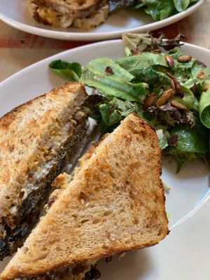 Malibu melt. So good!! at Seedz Cafe in St Louis