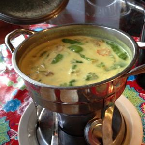 vegan tom kha soup at Wild Rose of Thailand in Bend