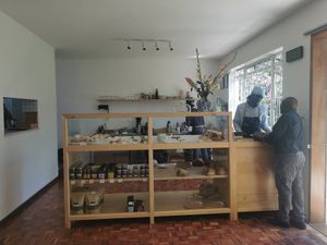 Counter at The Good Grain in Nairobi