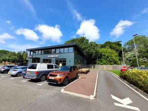 Starbucks Coffee Llandygai/A55 Outside at Starbucks Coffee in Gwynedd