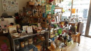 Mini mart at Kitten Company in Kyoto