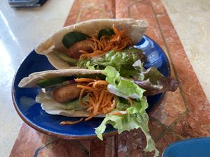 Pita sandwich   #Veganuary at Kitten Company in Kyoto