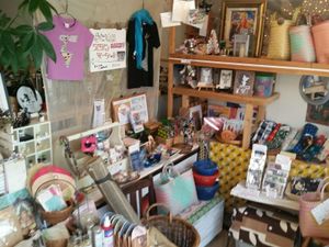 items for sale at Kitten Company in Kyoto