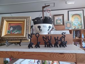 Display at Kitten Company in Kyoto