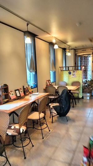 Interior at Kitten Company in Kyoto
