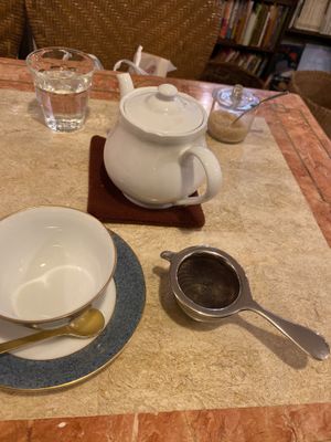 Cinnamon tea  at Kitten Company in Kyoto
