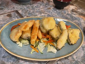 Yasai tempura  at Samurai Sushi in Banska Bystrica