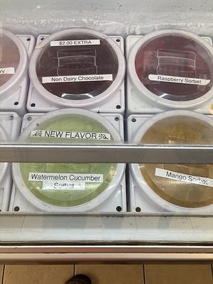 $2 upcharge for vegan options  at Beacon Creamery in Beacon