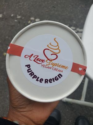 Purple Reign at A Love Supreme Vegan Cream - Pre Order Only in Philadelphia