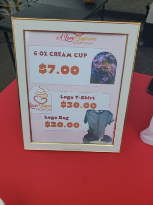 Listing at A Love Supreme Vegan Cream - Pre Order Only in Philadelphia