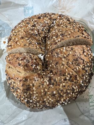 Whole wheat everything   at Broad Nosh - Ninth Ave in New York City