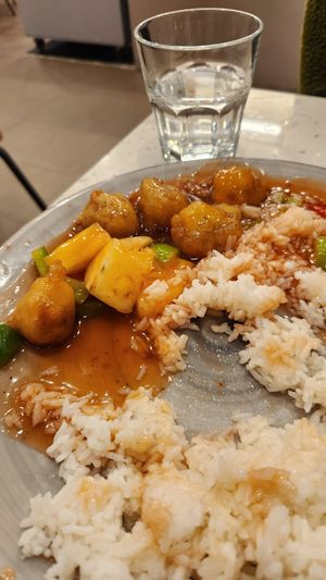 Sweet and sour pork at Gong De Lin - Preston in Preston