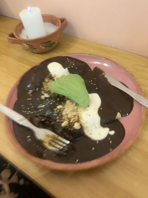 Enmoladas   at Na Tlali - Reforma in Mexico City