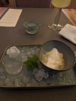 Granizado de caipirinha  at Em Carne Viva in Porto