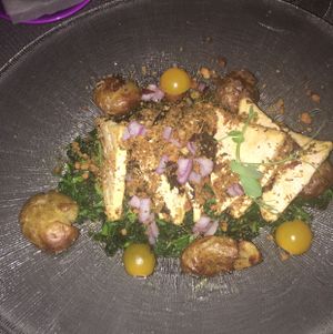 tofu à lagareiro at Em Carne Viva in Porto