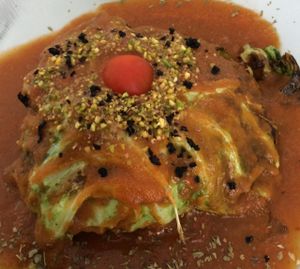 Vegan Francesinha at Em Carne Viva in Porto