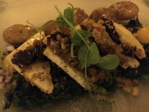 spineless tofu  at Em Carne Viva in Porto