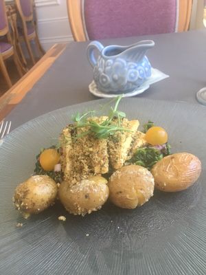 delicious though very garlicky  at Em Carne Viva in Porto