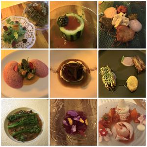 9 course tasting menu  at Em Carne Viva in Porto