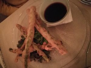 little garden fishes at Em Carne Viva in Porto