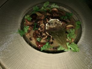 bulhao pato mushrooms at Em Carne Viva in Porto