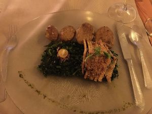 Main dish at Em Carne Viva in Porto