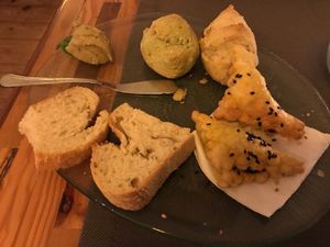 Couvert at Em Carne Viva in Porto