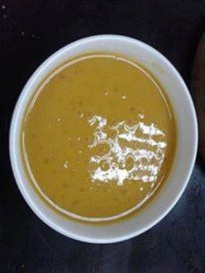 金瓜玉米甜品 Pumpkin Sweet Corn Dessert at Vege Restaurant Tong Hoe   in Kepong