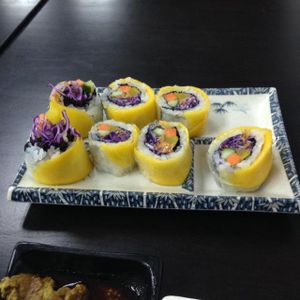 Mango roll at Vege Restaurant Tong Hoe   in Kepong