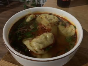 Wonton soup. Very nice!  at Brother Bon in Northcote