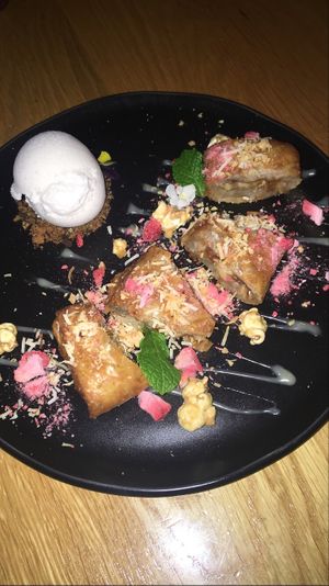 Banana & Hazelnut Roti at Brother Bon in Northcote