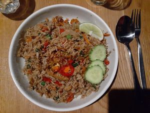 Nasu goreng at Brother Bon in Northcote