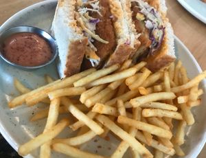 Katsu Chicken Sando at Brother Bon in Northcote