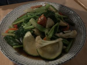 Chef special stir fried vegetables    at Brother Bon in Northcote