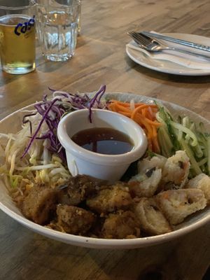 Viet spring roll salad   at Brother Bon in Northcote