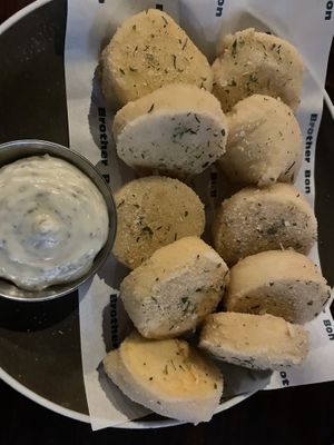 Tofu bites   at Brother Bon in Northcote