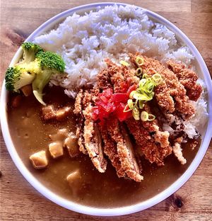 Japanese Curry w/ Veg Duck  at Brother Bon in Northcote