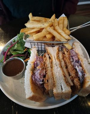 Katsu Sando at Brother Bon in Northcote