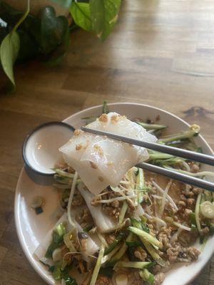 Rice paper rolls  at Brother Bon in Northcote