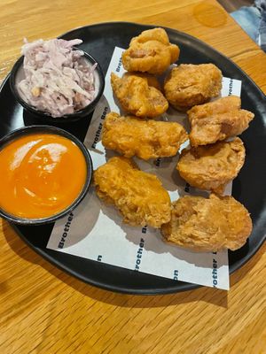 Fried chicken  at Brother Bon in Northcote