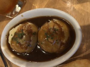 Mash and gravy  at Brother Bon in Northcote