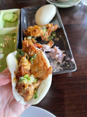 Chickn bao  at Brother Bon in Northcote