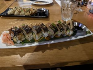 Unagi Dragon Rolls  at Brother Bon in Northcote